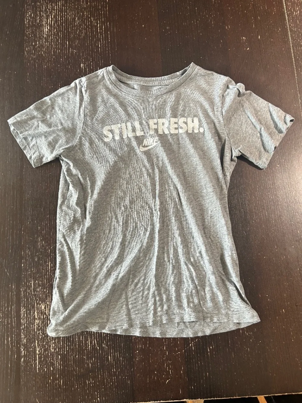 pre-owned heather gray Nike 